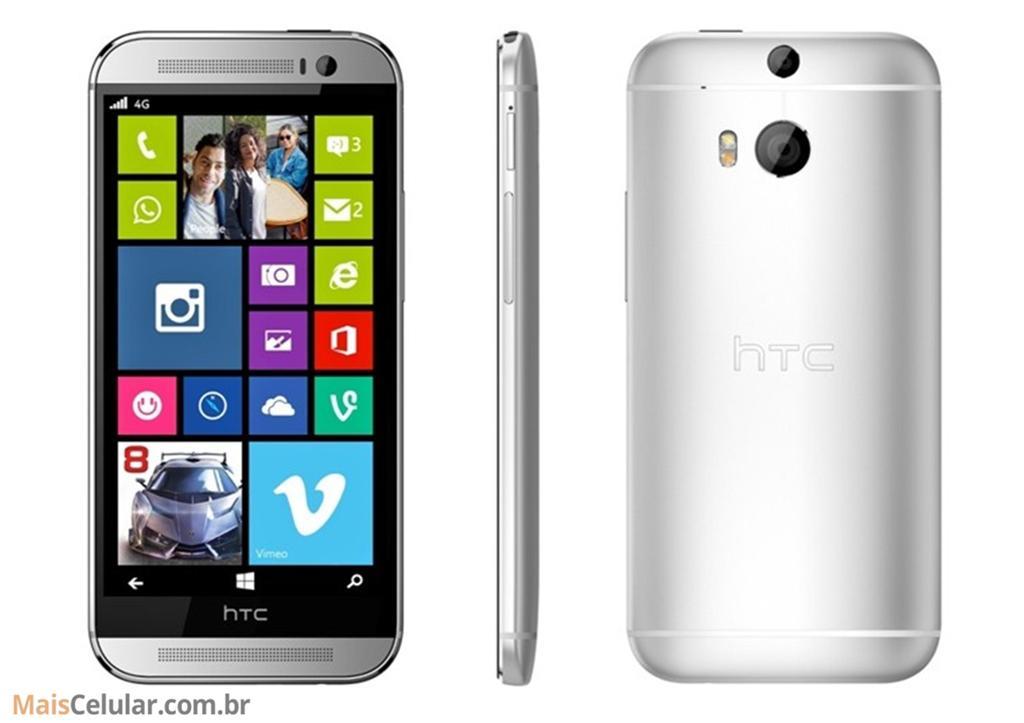 HTC One M8 com Windows Phone 8.1