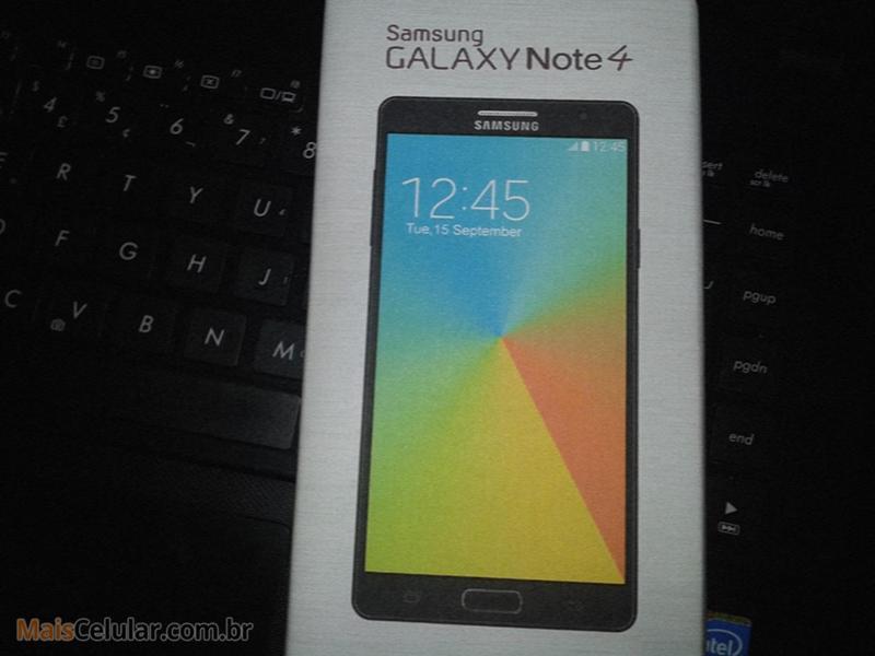 Caixa Samsung Galaxy Note 4