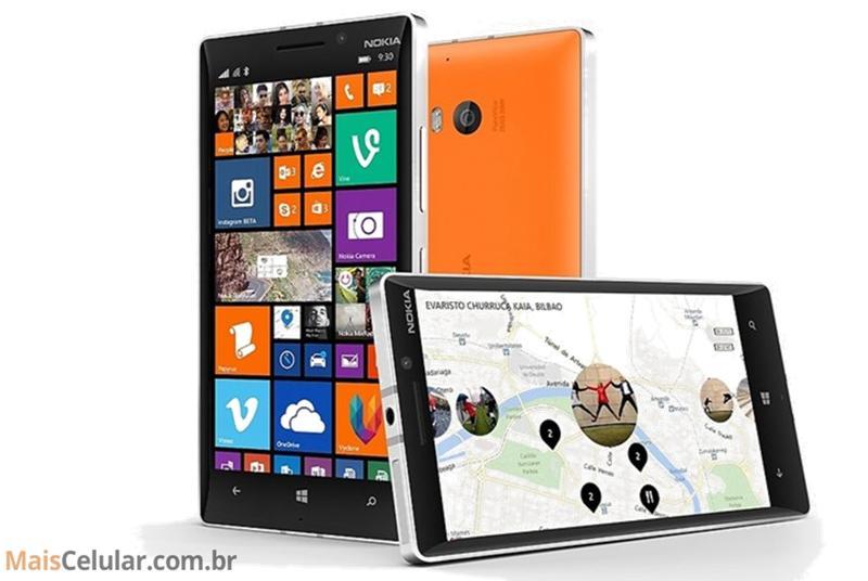 Microsoft Lumia 930 laranja no Brasil