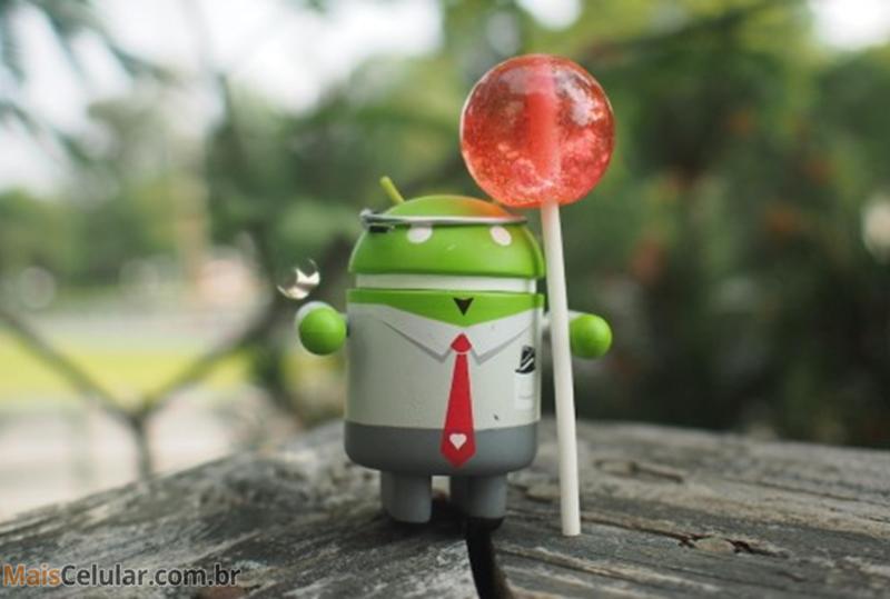 Android Lollipop disponível 3 de novembro
