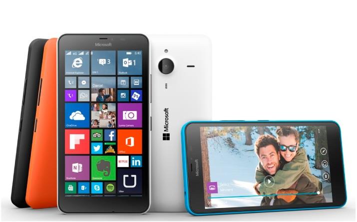 Microsoft Lumia 640 e Lumia 640 XL de 5,7 polegadas