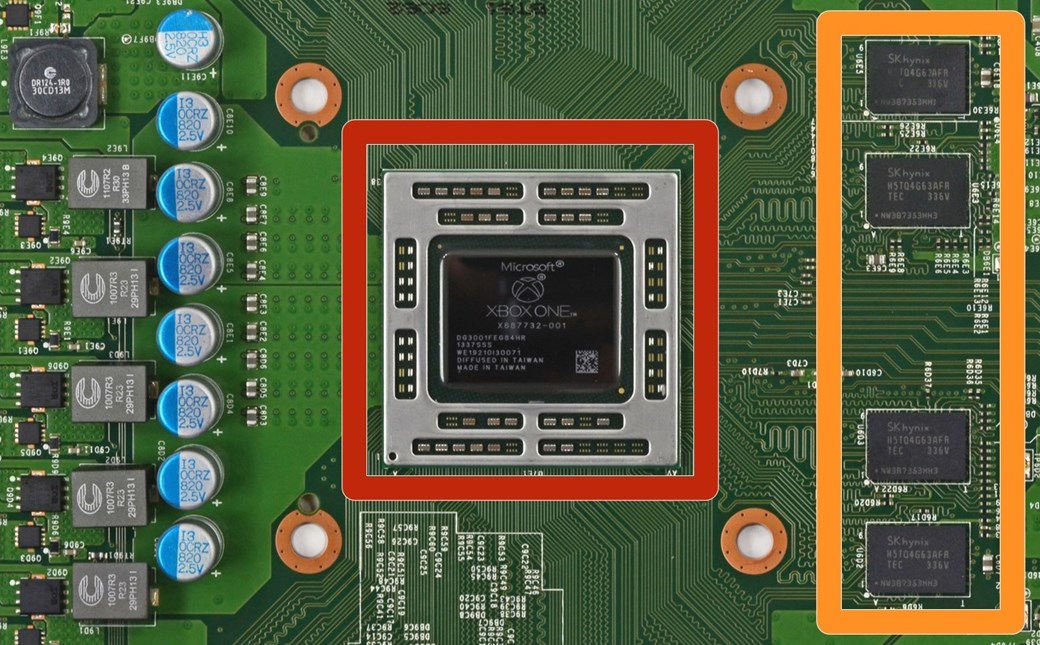 Chip da AMD presente no Xbox One