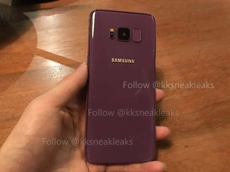 Galaxy S8 violeta