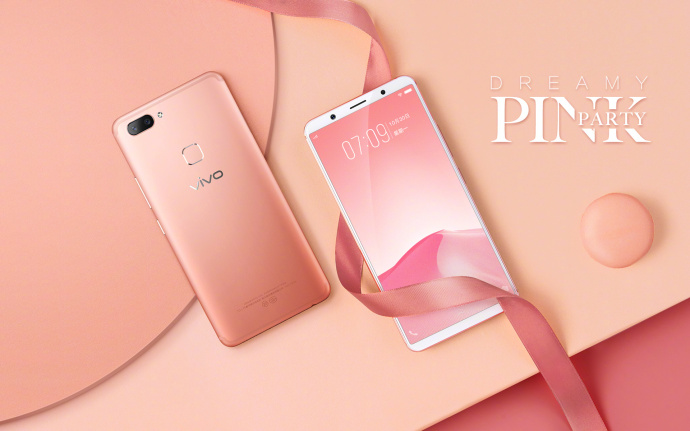 Smartphone Vivo X20 Rosa Dreamy Pink