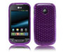LG P698 Net Dual with purple cover