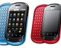 Cores do LG Optimus Chat