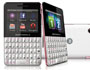 Motorola EX119 rosa e branco