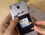 SIM Card and microSD slots on Jiayu G3