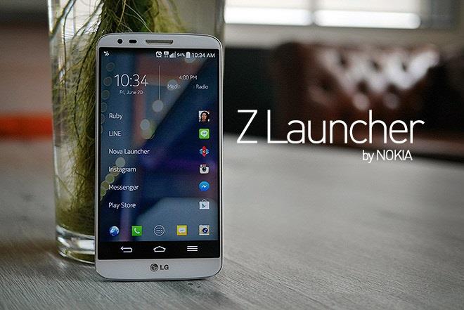 Nokia Z Launcher Beta para Android