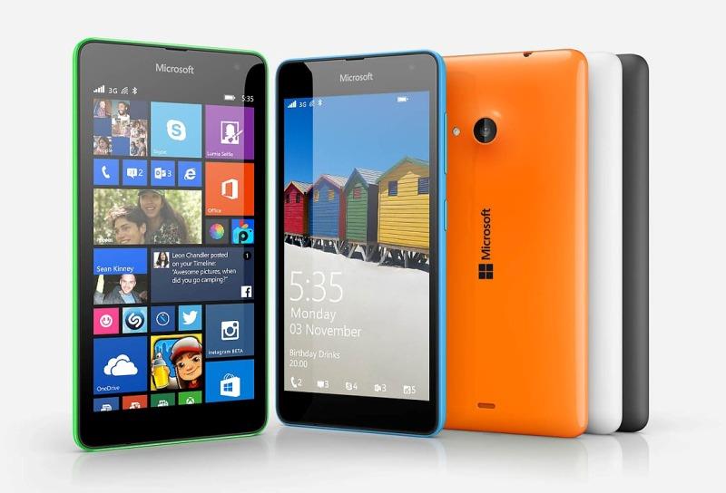 Microsoft Lumia 535 com problemas