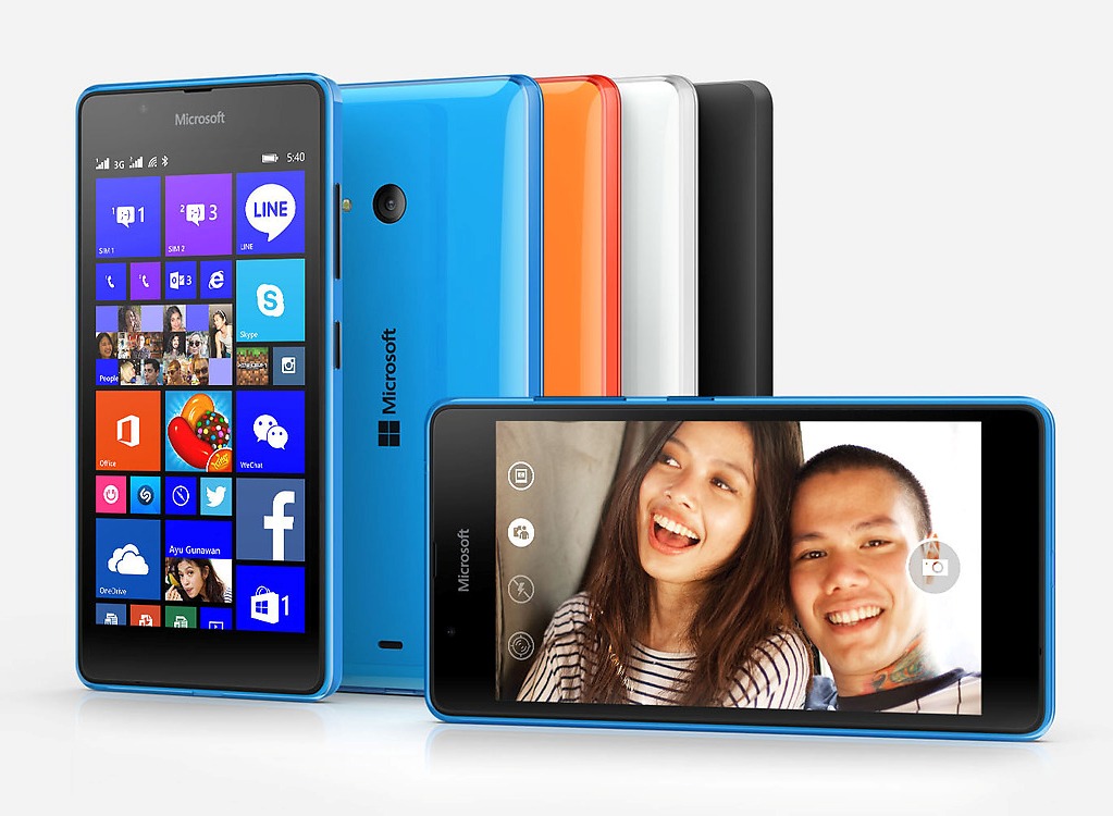Microsoft anuncia o Lumia 540 Dual SIM