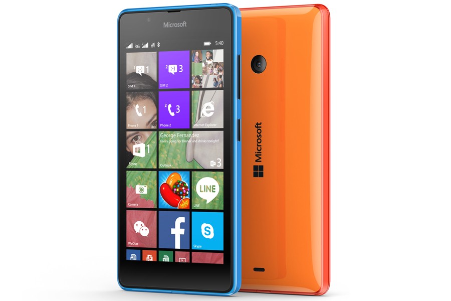 Microsoft anuncia o Lumia 540 Dual SIM