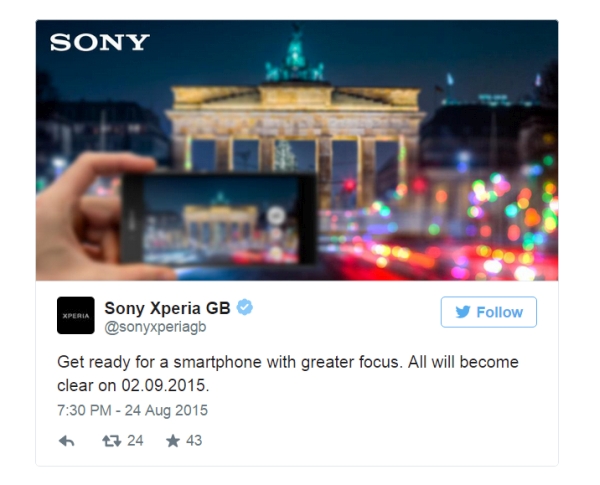 Sony deve revelar tanto o Xperia Z5 quanto o Xperia Z5 Compact na IFA