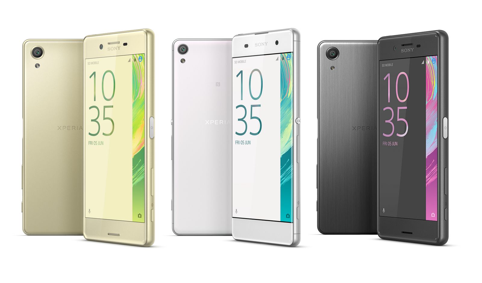 Novos smartphones: Xperia XA, Xperia X e o Xperia X Performance