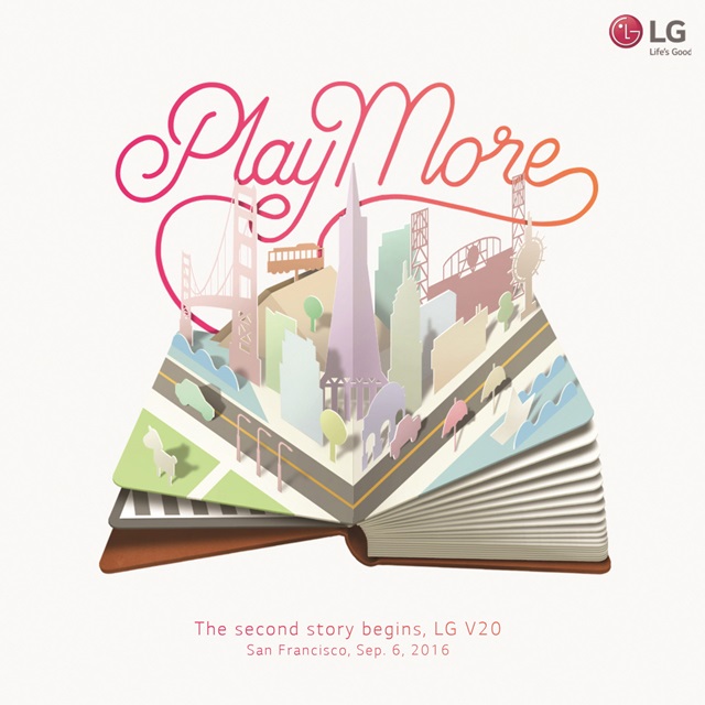 LG envia convites para evento estratégico de lançamento do V20
