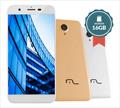 Multilaser MS50 4G white + gold cover