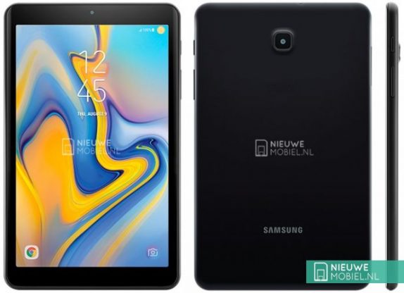 Samsung Galaxy Tab A 8.0 (2018) vaza com tela curva