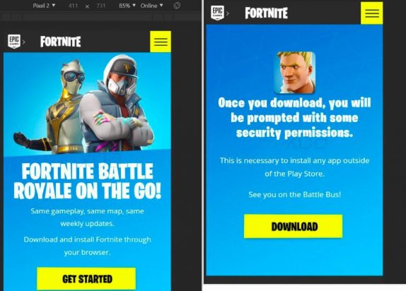Fortnite para Android pode não estar disponível na Play Store