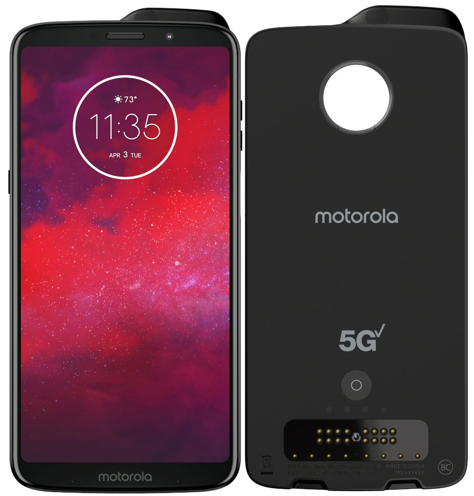 Motorola anuncia Moto Z3 com suporte para 5G