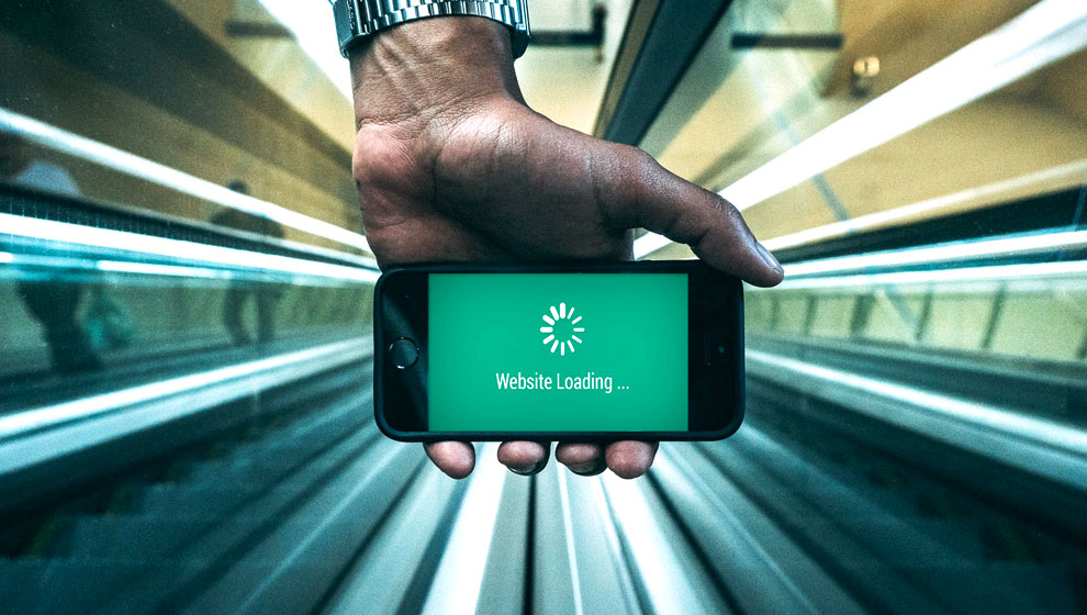 loading mobile website