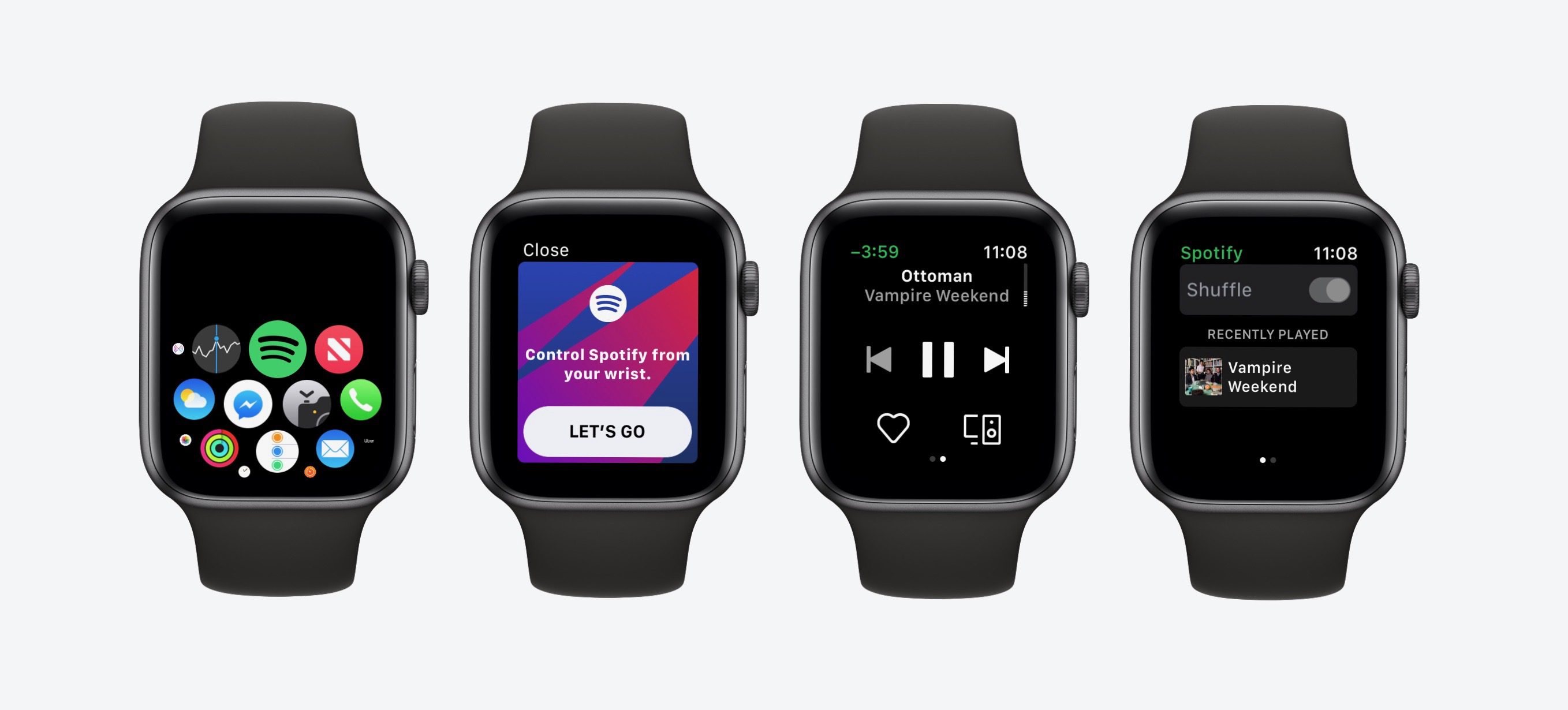 Spotify ganha aplicativo para Apple Watch