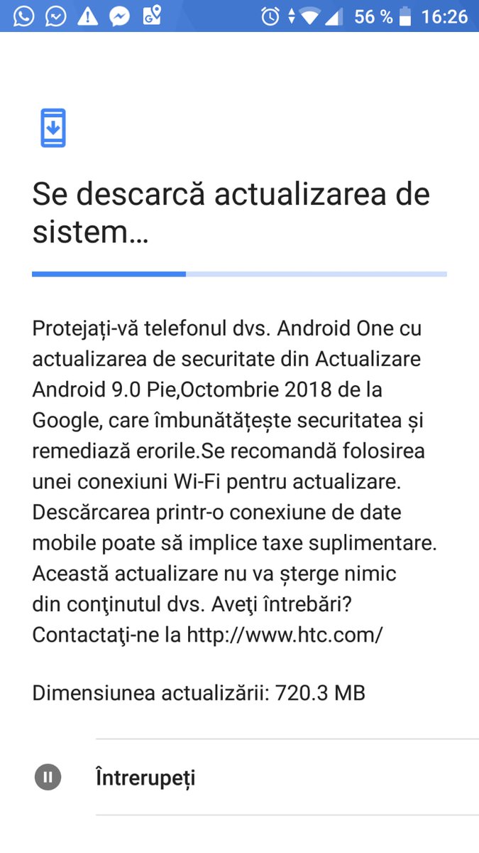 HTC U11 Life começa a receber atualização para o Android 9.0 Pie