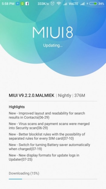 Xiaomi atualiza Redmi 3S e Redmi 3S Prime para MIUI 9