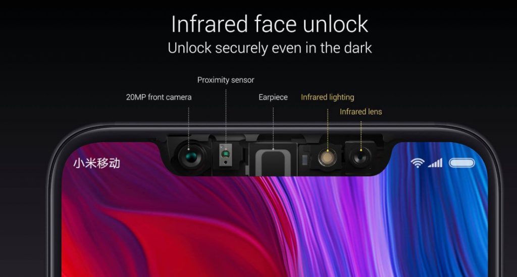 Xiaomi Mi 8 chega com desbloqueio facial por infravermelho