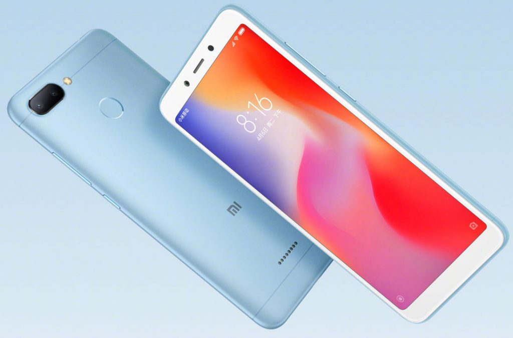 Xiaomi Redmi 6 surge com câmera dupla inteligente