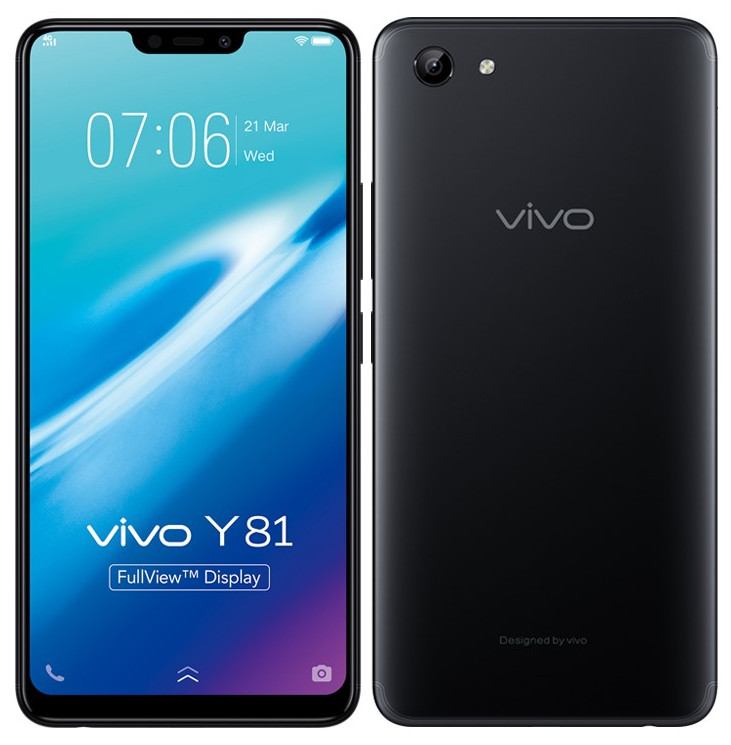 Vivo Y81 chega com tela FullView de 6,22"
