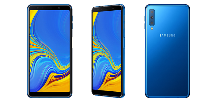 Samsung anuncia novo Galaxy A7 (2018) no Brasil