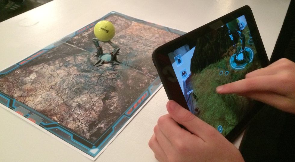 augmented reality tower defense game