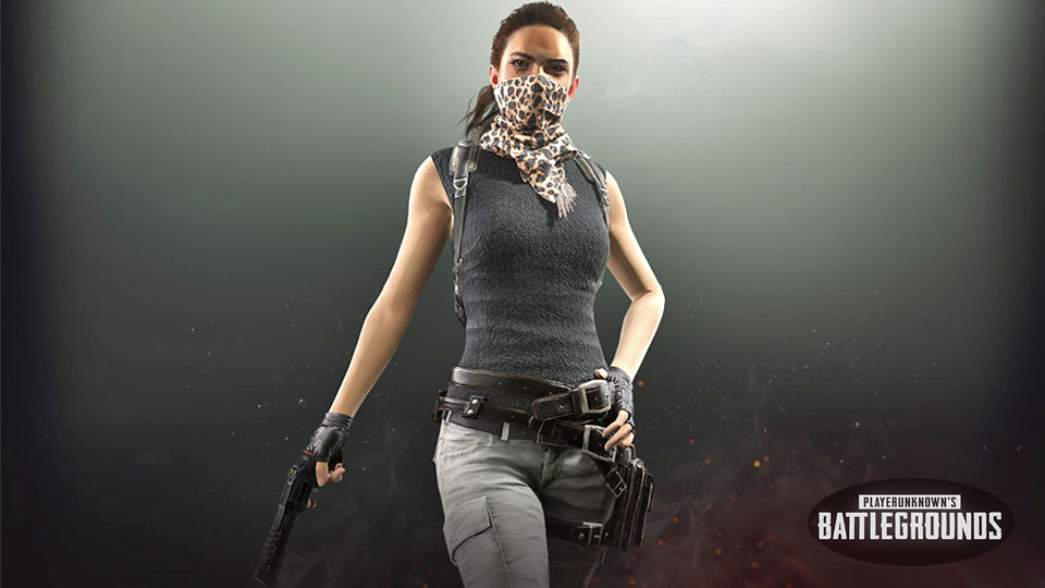 pubg game woman character