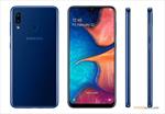 Samsung Galaxy A20 deep blue
