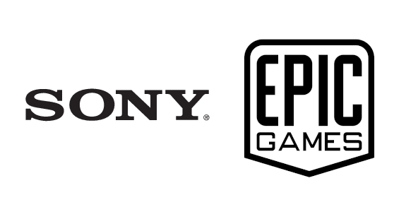 sony e epic games logotipos