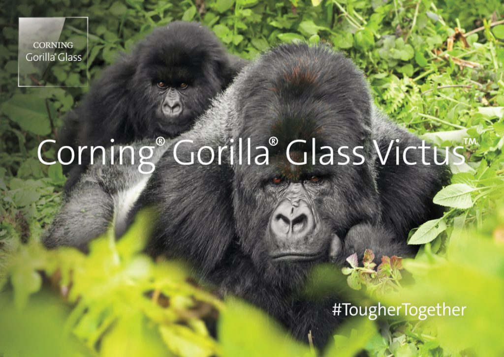 corning gorilla glass victus anúncio