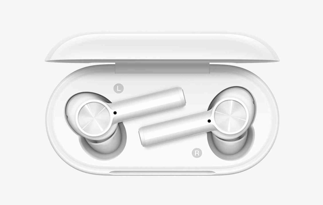 oneplus buds z no estojo