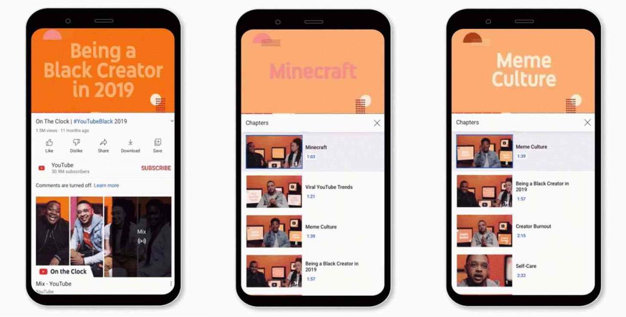app youtube capitulos