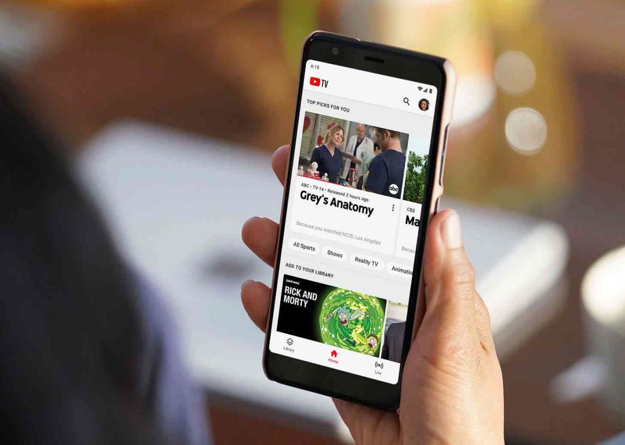 youtube tv app