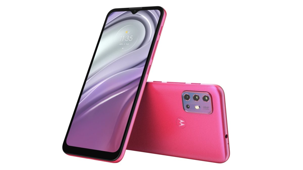 Motorola G20 rosa