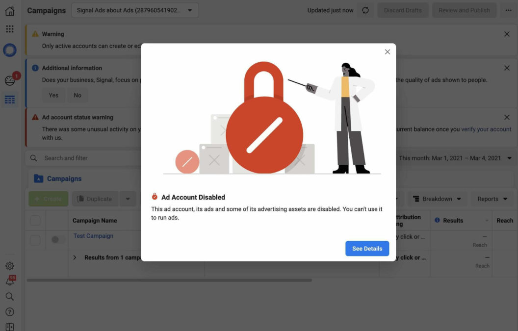 signal vs facebook