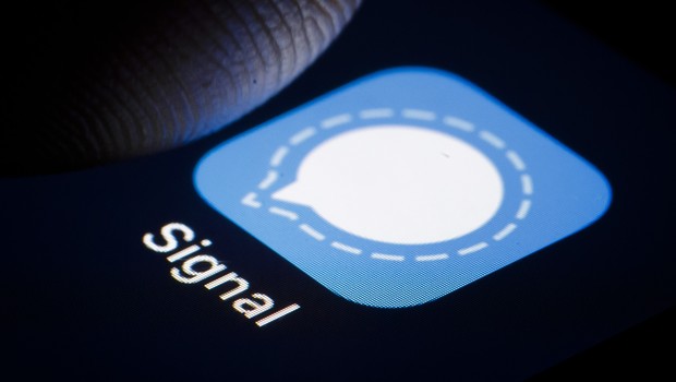 signal logotipo app