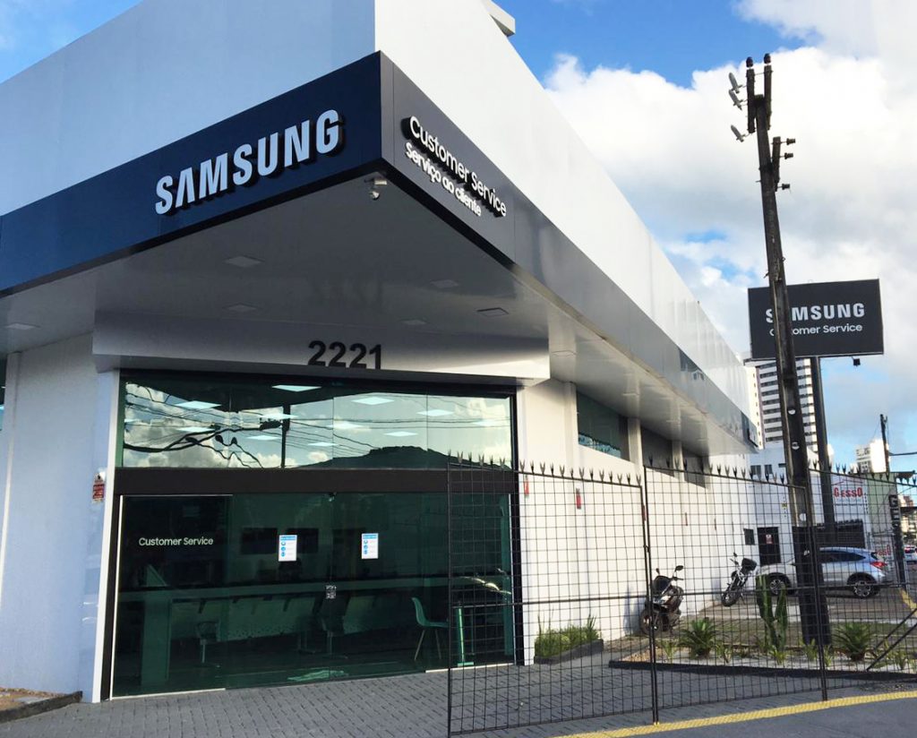 samsung centro de serviço