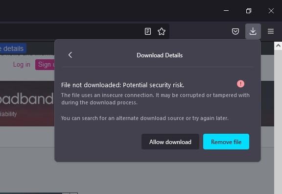 Mozilla Firefox bloqueará downloads inseguros em páginas HTTPS