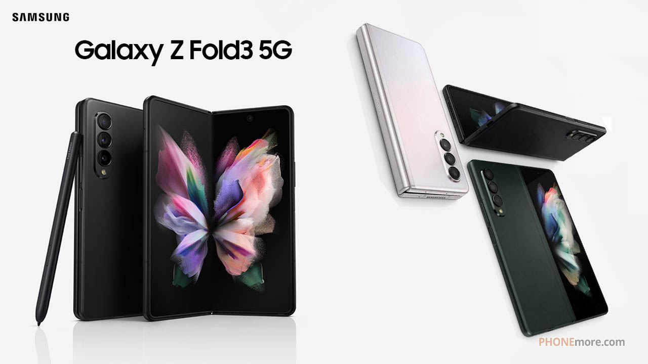 Samsung Galaxy Z Fold3 5G pictures, official photos