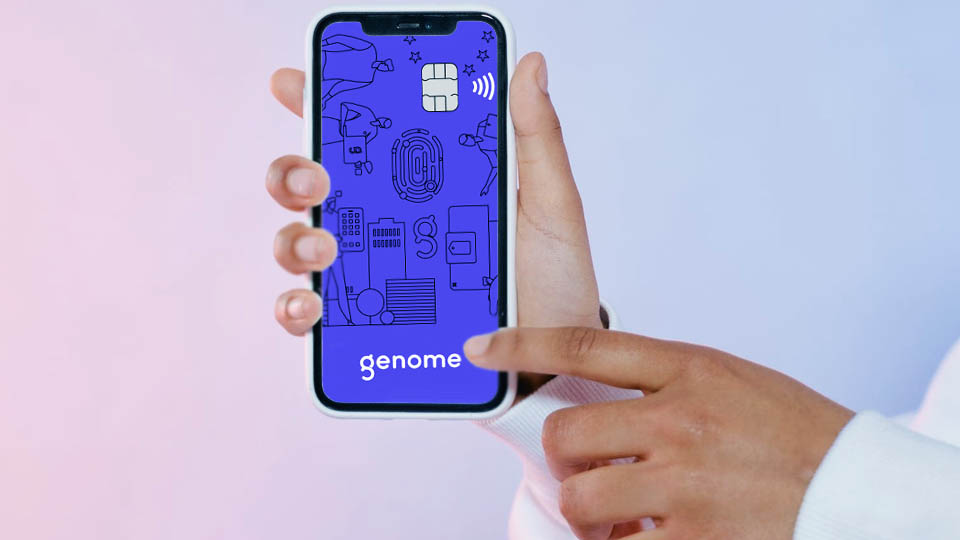 smartphone with genome app