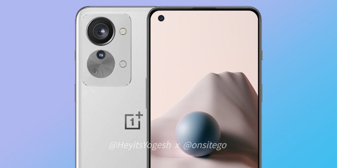Imagens vazadas do OnePlus Nord 2T sugerem três câmeras com estética questionável