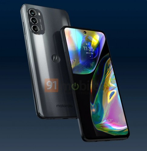 Motorola Moto G82 vaza em especificações e imagens