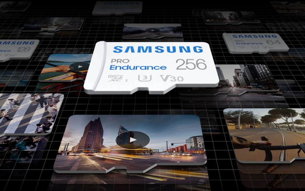 Samsung presenta las nuevas tarjetas microSD resistentes Pro Endurance
