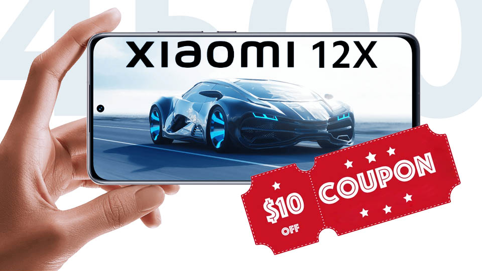 Xiaomi 12X NFC 5G con codice sconto esclusivo e ottimo prezzo